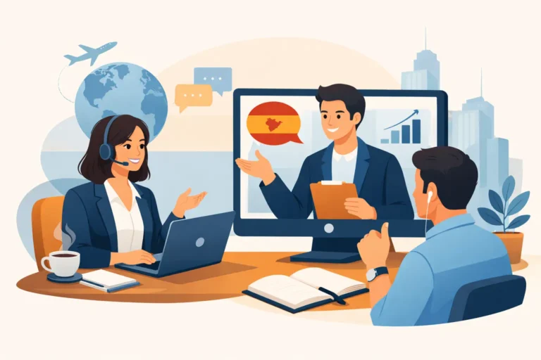 How Business Spanish Classes Online Build Confidence