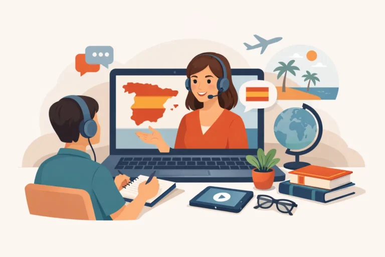 Online Spanish Classes With Live Teacher